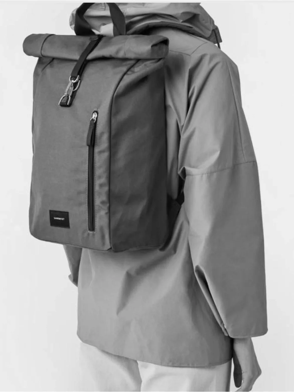Sandqvist Yellow Rolltop Backpack - Dante Organic